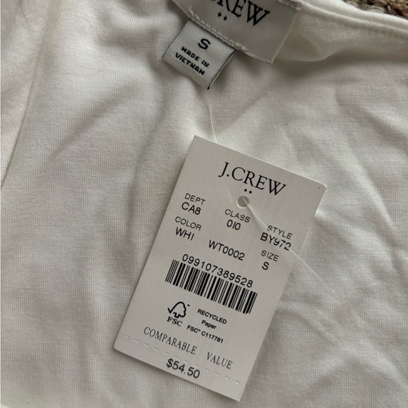 NWT J. Crew one shoulder top size S - Picture 5 of 5